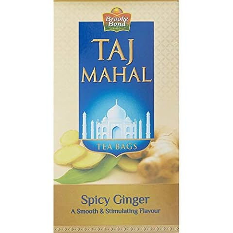 Brooke Bond, Taj Mahal Ginger, 25 Tea Bags Cover