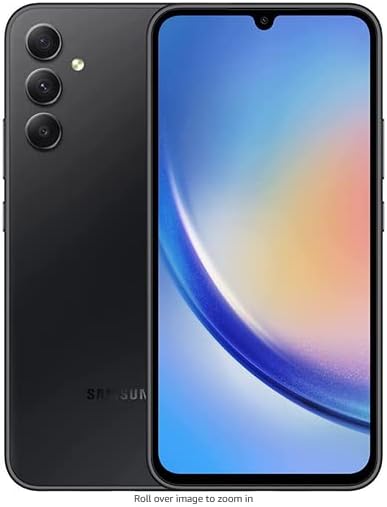 Samsung Galaxy A34 Dual Sim Awesome Graphite 8GB RAM 128GB 5G - Middle East Version