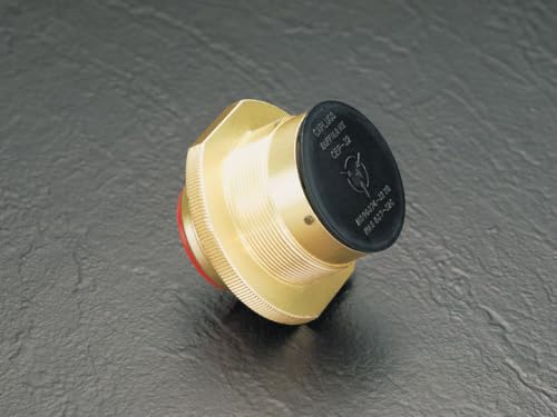 Image of Caplugs CEP-24 CEP Series - Plastic Conductive Plug for Threaded Non-Threaded Connectors, 40 Pack, Black EVA, Nominal Thread Size 1-1 /2-18 inch, Mechanical Protection, Electrical Shields, Low Resistance