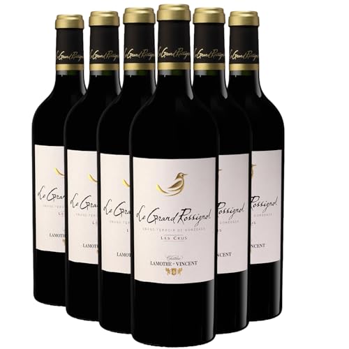 Château Lamothe-Vincent Le Grand Rossignol 2020: Tinto Merlot DOP Bordeaux Superior – Pack 6 Botellas Château Lamothe-Vincent Le Grand Rossignol 2020: Tinto Merlot DOP Bordeaux Superior – Pack 6 Botellas