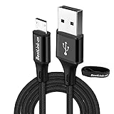 BestLink-cn Micro USB Cable, 1M/3.3FT Android Charger Cord, Nylon Braided Fast Charging Cables...