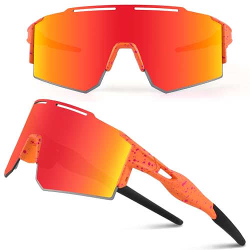 Ukoly Cycling Sunglasses Women 3 Interchangeable Lenses,