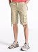 OCHENTA Men's Cargo Shorts Loose Fit Casual Work with Multi Pockets #3231 Khaki 34