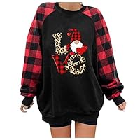 Algopix Similar Product 8 - Womens Merry Christmas T Shirt Plaid