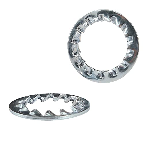 10x Zahnscheibe M13 DIN 6798 verzinkt IZ Fächerscheibe Federscheibe FE Stahl