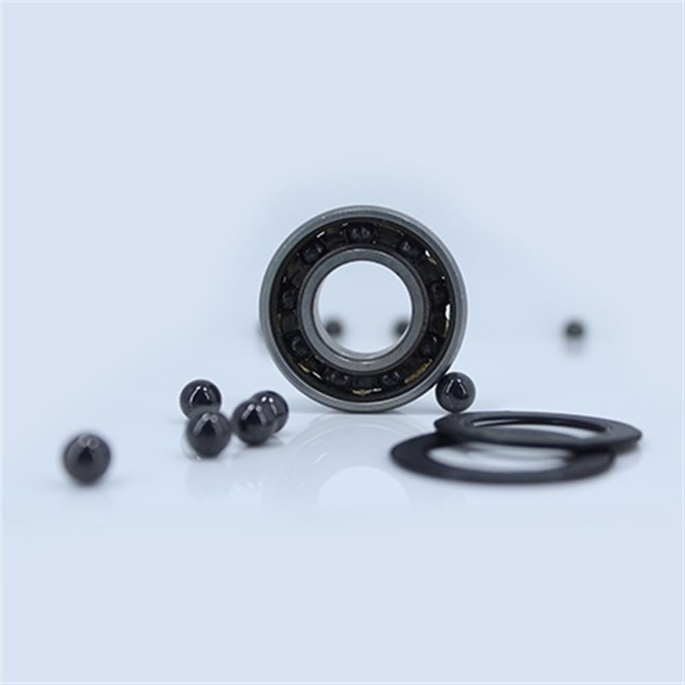 HYRBNSDLK R20 Hybrid Ceramic Bearing 31.75 * 57.15 12.7 mm 1PC Industry Motor Spindle R20HC Hybrids Si3N4 Ball Bearings 3NC R20RS