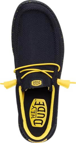 Image of HEYDUDE Men's Wally Stretch Sox Slip-On Loafer, Lightweight, Breathable, with Flex & Fold Outsole