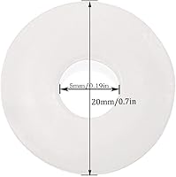 Vista 3 de 100 juntas de silicona con punta plana y base gruesa para pistolas de pintura sin aire
