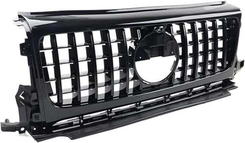 Grille de pare-chocs avant All Black pour Benz Classe G500 G550 W464 de prestige