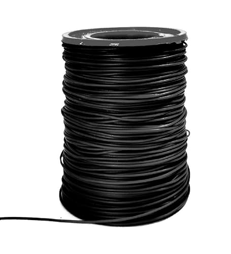 Image of Steko (91 Meters) 7 Threads 42 Guage / 0.0025 AWG PVC Coated Jumper Wire For Multipurpose Use, DIY, Electronics Works, Science Projects (BLACK)