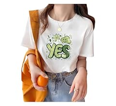 Amazon | [Yanvogue] レディース 半袖Tシャツ 綿100 トップス