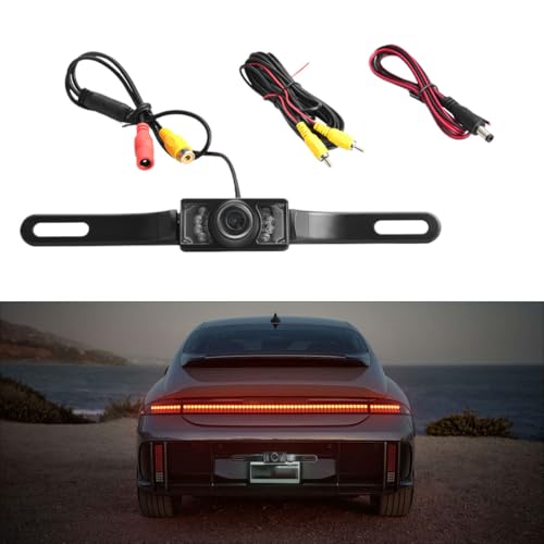 Car License Plate Backup Camera with HD Night Vision
