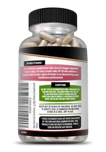 Kaya Naturals - Caralluma Fimbriata 1200mg High Potency Supplement | Maximum Strength Natural Endurance Support, Vegetarian Capsules – 30 Count - Image 5