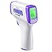 Fieberthermometer Stirn für Erwachsene und Kinder, No Touch Stirnthermometer für Baby, 2 in 1 Körperoberfläche Modus Infrarot-Thermometer mit Fieber Alarm und Instant Genauigkeit Lesungen