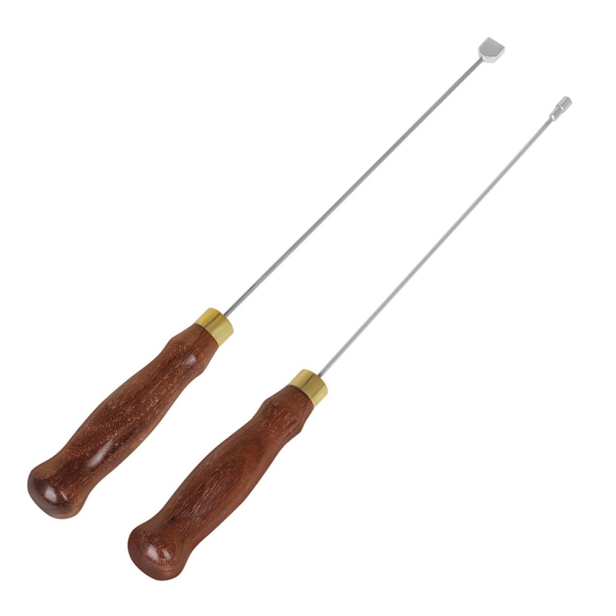 Garneck Kit di Strumenti per Regolazioni Precise per Accordatura Pianoforte Chiave per Accordare Pianoforte Legno e Metallo Marrone e Riparazione