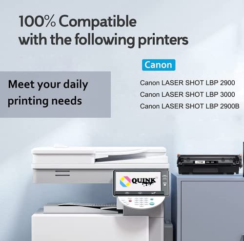 Image of QUINK 303 Toner for Canon 303 CRG 303 Toner Cartridge for Canon LBP 2900, LBP 2900B,LBP 3000 (303 Cartridge)