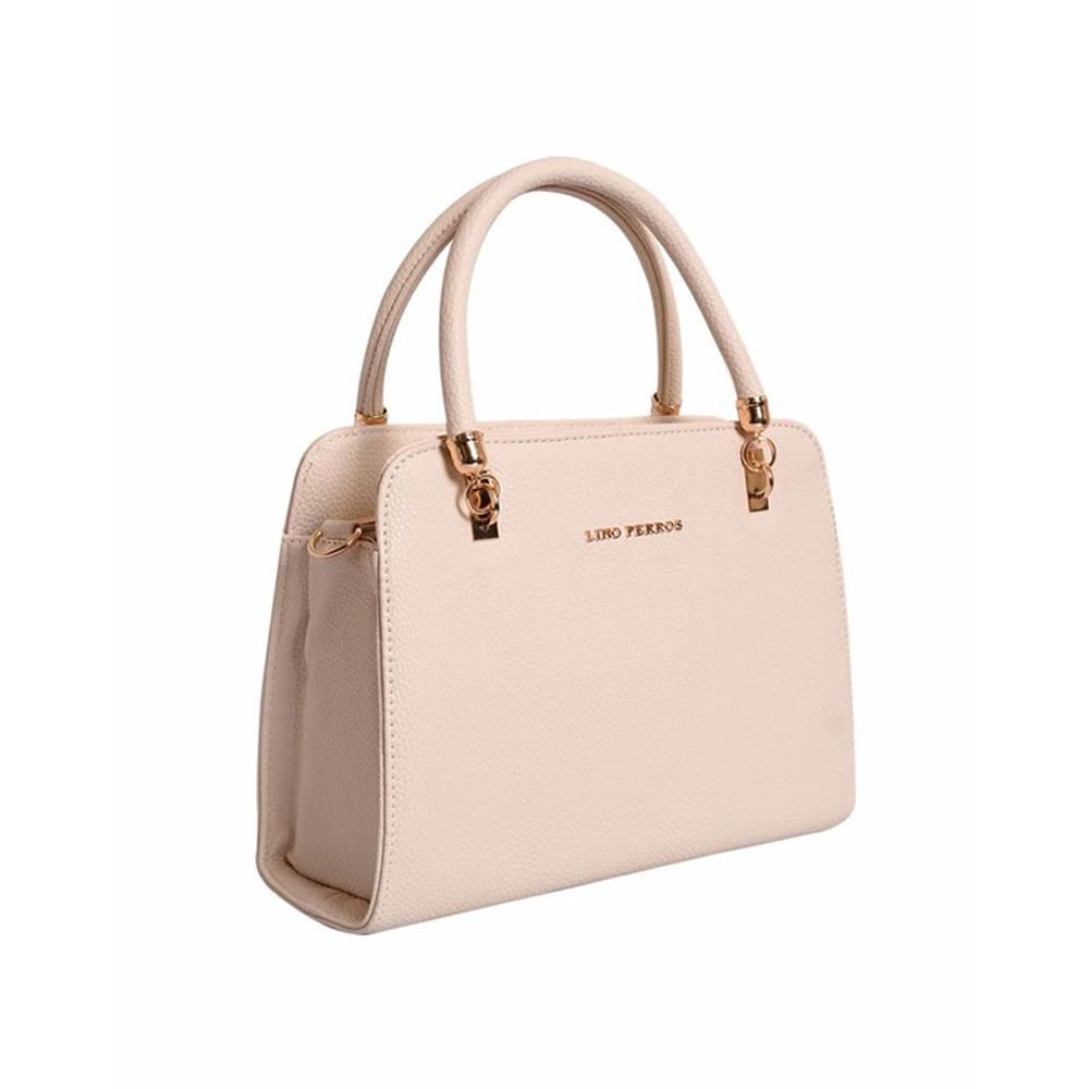 Lino Perros Black Faux Leather Handbag (WHITE) - Image 2 thumbnail