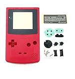Gametown® New Full Housing Shell Pack with Screwdriver for Game boy Color GBC Repair Part-Pink (Berry)