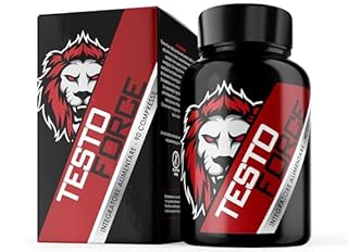 TESTO FORCE | 90 Compresse | Azione Rapida e Potente | Aumento puro della Massa Muscolare | Made In Italy | Tribulus Terrestris, Maca Peruviana, Ashwaganda, Zinco, Testo Force