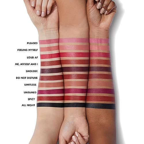 E.L.F. 81789 O Face Satin Lipstick, Richly Pigmented, Nourishing & Long-Lasting Creamy Lipstick, Infused With Jojoba, Vegan & Cruelty-Free thumb #3