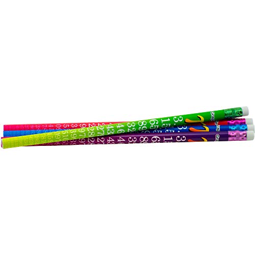 Set de 48 lápices de grafito HB con borrador miniatura 3