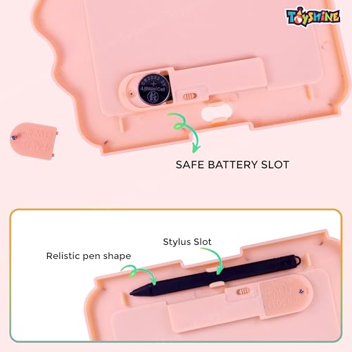 Image of Toyshine Unicorn Design Writing Tablet LCD Tab Drawing Pad Doodle Board for Kids 3-10 Years Old Boys /Girls Gifts Education Learning Toys