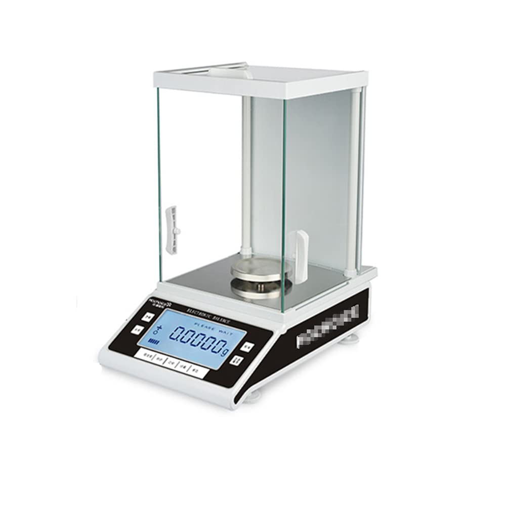 Balanza analítica 100g X 0.0001g .1mg Legibilidad Pantalla LCD Balanza analítica electrónica de Alta precisión Balanza de precisión