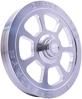 Billet 6 rib Power Steering Pulley for Camaro or Ls with Camaro Spacing