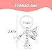 Tofwaol Architect Keychain - Silver - 2.87*1.14 inch - Modern Architecture Themed Gift for Women, Men, Architects, Engineers, Students
