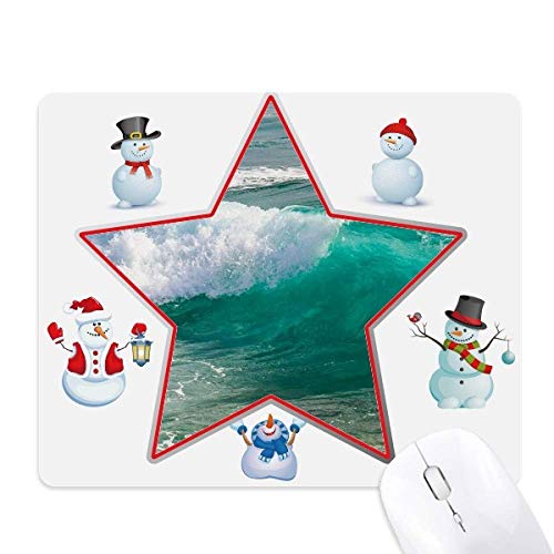 Tapis de souris science nature image de Noël grand confort d'impression