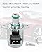 Power Steering Proportioning Solenoid Valve Fit for Mercedes Benz W164 W204 CL600 CLK500 ML450 Power Speed Related Steering Solenoid Valve Replace A2114600984 2114600984 A2114600884 2114600884