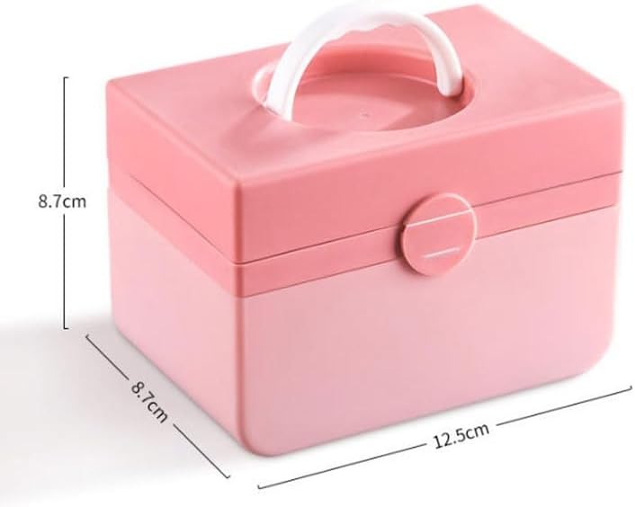 LWECMGSA PP Sewing Kit Set Needle Thread Boxes Mini Multi-Functional Storage Box