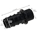 LUORNG 5IN1 Nozzles Kit for Fountain Pump, Aquarium, Fish Tank, Pond, Hydroponics, Statuary Accessories 5 Sizes
