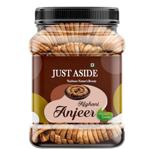 JUST ASIDE Afghani Anjeer - 400gm | Dried Figs | Fig/Afghanistan Anjir Dry Fruit (400g)