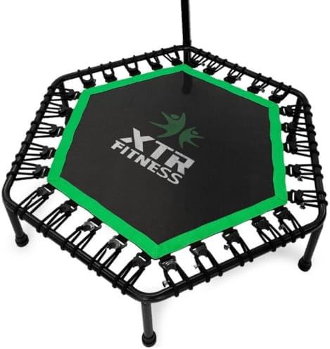 XTR Fitness Profesyonel Tutunmalı Fitness Trambolin Yeşil - Görsel 2