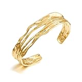 🤝 【Excellence assurée】Notre engagement : expérience d’achat fluide et satisfaction garantie. Choisissez la sérénité avec ce bracelet manchette or femme – l’accessoire qui allie captivation et durabilité.