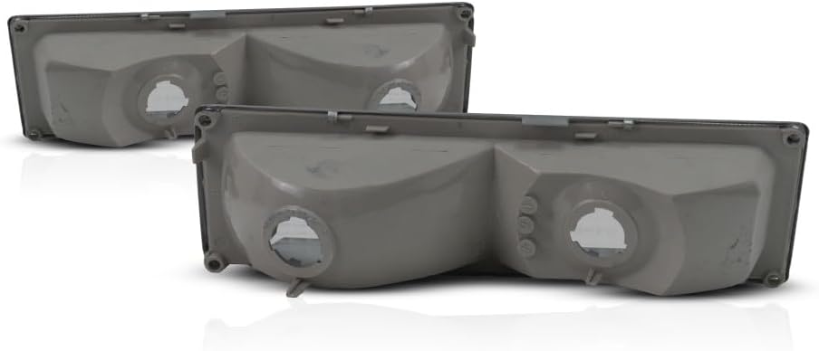 For 1990 1991 1992 1993 Chevy C1500/2500/3500 Parking/Signal Light Driver and Passenger Side Pair Composite For GM2521108, GM2520108 | 5975424, 5975423