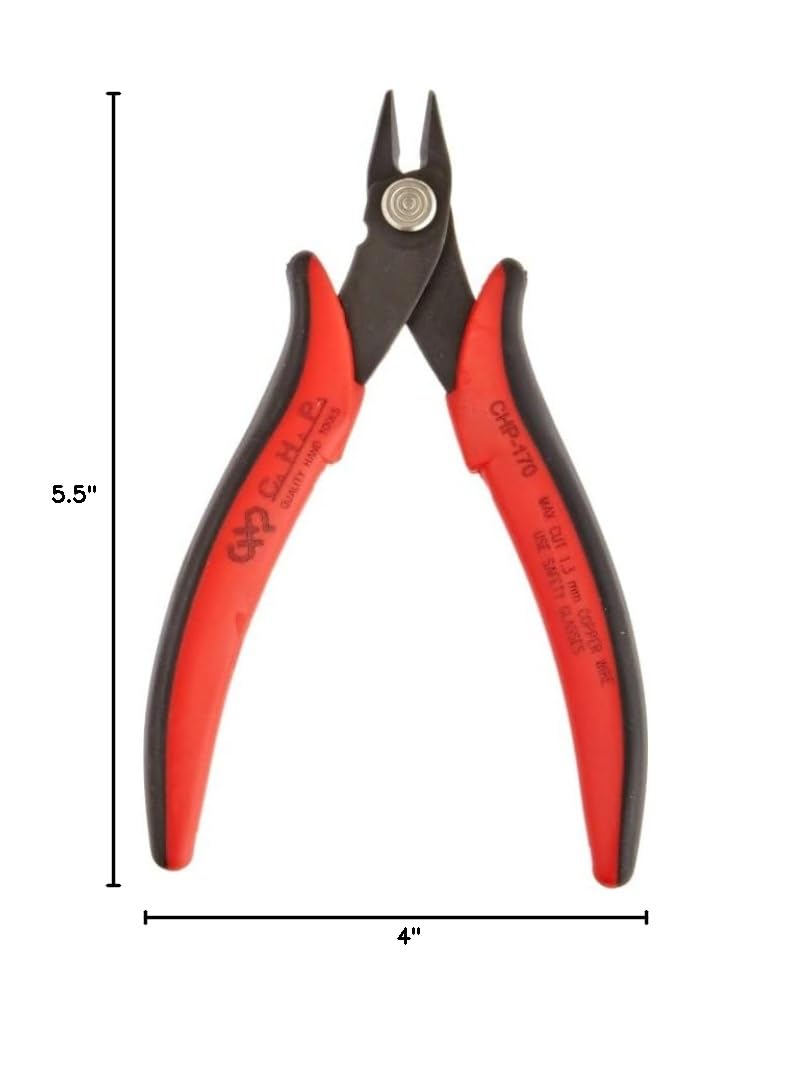 Hakko CHP-170 Wire Cutters - Pack of 3 -2 Hakko CHP-170 Wire Cutters - Pack of 3 -2