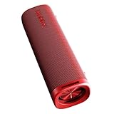 XIAOMI Portable Bluetooth Speaker Bluetooth 5.4, IP67 Wireless Speaker Waterproof with 12 Hours Playback Time, Supports TWS Connection (Red)