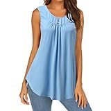 Sommer Ärmellos TopsTank Shirt Strand Vest Top BluseFrau Grau Sommer Shirts TopOberteile Baumwolle Bauchfrei U-Ausschnitt WesteFrauen Ärmellose Basic T ShirtDamen dünne Strick WesteBasic Tunika Casual Lose ShirtÄrmellose Chiffon BlusentopTops Damen SommerLose Binde Trägertop Damen ÜbergrössenLocker Oberteile SexyOberteile Baumwolle Bauchfrei U-Ausschnitt Weste