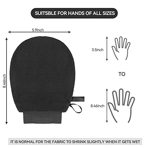 Deep-Exfoliating-Gloves-2Pcs-Body-Scrub-Gloves-for-Bath-or-Shower-Mens-Womens-Deep-Clean-Exfoliating-Tool-to-Remove-Dead-Skin-and-Dirt-Home-Spa-Exfoliating-Gloves-for-Self-Tanning