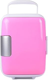 OMVOVSO Réfrigérateur, Mini Réfrigérateur, Dortoir Portable Réfrigérateur Petite Consommation D'énergie Réservoir De Stockage Intégré avec Compartiment Amovible pour Bureaux De Chambre À Coucher,Rose