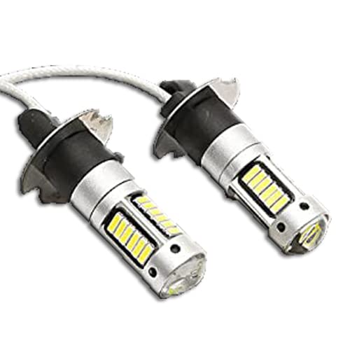 Bombillas antiniebla LED de coche 12V 100W sustitución luz blanca 6000K xenon