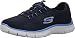 Skechers Sport Women's Ocean View Fashion Sneaker, Navy/White, 8.5 M US