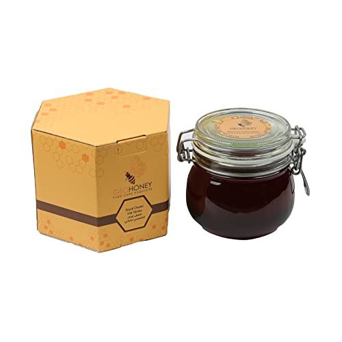 Geohoney Sidr Osaimi miel cruda de Yemen 700 g miniatura 1