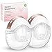 Haokoo Tiralatte Elettrico Indossabile - Integrato Tira Latte Neonati Elettrico Portatile, Protezione Della Privacy, 3 Modalità e 12 Livelli, Flange da 17/19/21/24 mm, 2 Pezzo