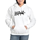 CafePress Logan Paul Logang Sweatshirt Women's Light Hoodie Pullover Sweatshirt White