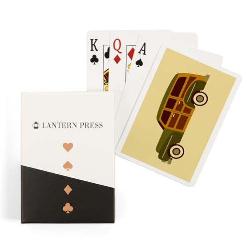 Lantern Press Naipes Poker Geométricos 52 Cartas