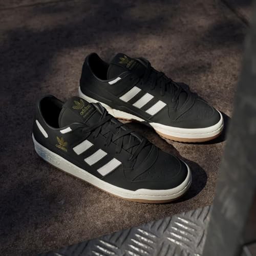 Image of adidas Originals Men's Forum Low Cl Basketball Shoes, Black, 10