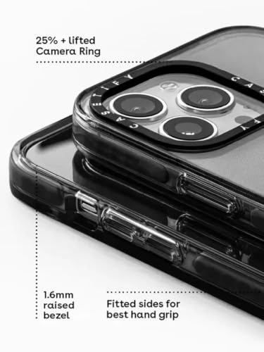Image of for iPhone 17 Pro SEA Case Transparent, Grip Case Silicon Slim Fit Shock-Absorbing TPU Bumper & Anti-Yellowing Clear Protective Back Cover for iPhone 17 Pro (Black,01)